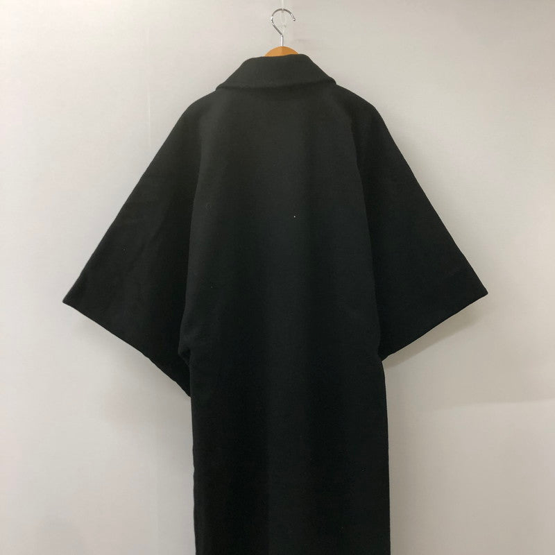 【中古品】【メンズ】  UNKNOWN VINTAGE SOUTIEN COLLAR COAT ヴィンテージ ステンカラーコート アウター 145-250309-kk-07-tei サイズ：表記無し 下記参照 カラー：ブラック 万代Net店