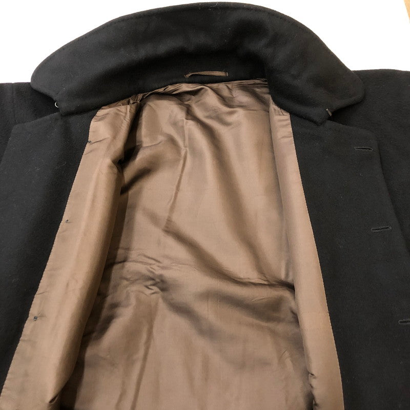 【中古品】【メンズ】  UNKNOWN VINTAGE SOUTIEN COLLAR COAT ヴィンテージ ステンカラーコート アウター 145-250309-kk-07-tei サイズ：表記無し 下記参照 カラー：ブラック 万代Net店