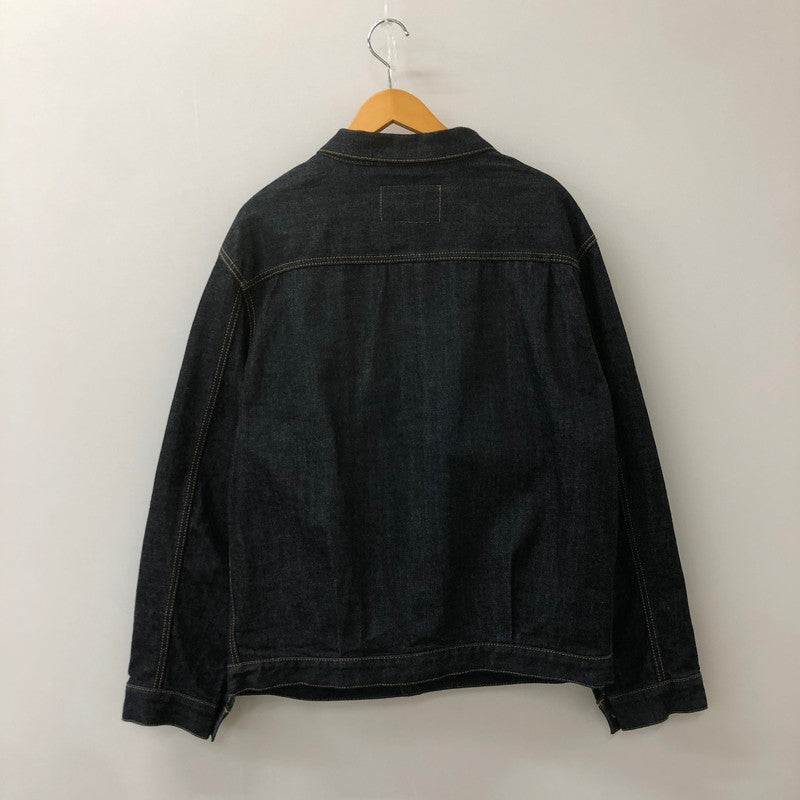 【中古品】【メンズ】  THE BLACK EYE PATCH ザ ブラックアイパッチ 22SS KAMON DENIM JACKET 家紋デニムジャケット ライトアウター 142-250306-kk-12-tei サイズ：XL カラー：インディゴ 万代Net店