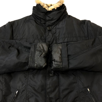 【中古品】【メンズ】  PEUTEREY ピューテリー FUR DOWN JACKET 47233402 ファー ダウンジャケット アウター 141-250306-kk-09-tei サイズ：50 カラー：ブラック 万代Net店