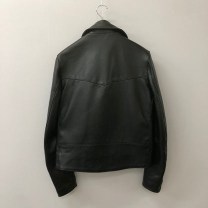 【中古品】【メンズ】 Lewis Leathers ルイスレザー 391TR LIGHTNING TIGHT FIT DOUBLE RIDER’S JACKET ライトニング タイトフィット ダブルライダースジャケット アウター レザージャケット 145-250306-kk-22-tei サイズ：42 カラー：ブラック 万代Net店