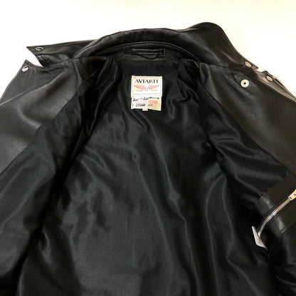 【中古品】【メンズ】 Lewis Leathers ルイスレザー 391TR LIGHTNING TIGHT FIT DOUBLE RIDER’S JACKET ライトニング タイトフィット ダブルライダースジャケット アウター レザージャケット 145-250306-kk-22-tei サイズ：42 カラー：ブラック 万代Net店