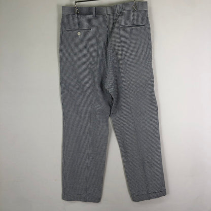 【中古品】【メンズ】 Brooks Brothers ブルックスブラザーズ 60～70’s GINGHAM CHECK SLACKS PANTS 60～70年代 ギンガムチェック スラックス パンツ ボトムス ヴィンテージ 155-251124-yo-22-tei サイズ：表記無し カラー：ブルー 万代Net店