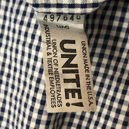 【中古品】【メンズ】 Brooks Brothers ブルックスブラザーズ 60～70’s GINGHAM CHECK SLACKS PANTS 60～70年代 ギンガムチェック スラックス パンツ ボトムス ヴィンテージ 155-251124-yo-22-tei サイズ：表記無し カラー：ブルー 万代Net店