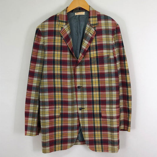 【中古品】【メンズ】 Brooks Brothers ブルックスブラザーズ 60’s CHECK TAILORED JACKET VINTAGE 60年代 チェック テーラード ジャケット ライトアウター ヴィンテージ 145-251124-yo-16-tei サイズ：不明 カラー：マルチ 万代Net店