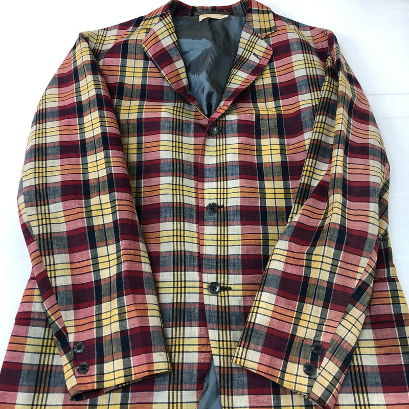 【中古品】【メンズ】 Brooks Brothers ブルックスブラザーズ 60’s CHECK TAILORED JACKET VINTAGE 60年代 チェック テーラード ジャケット ライトアウター ヴィンテージ 145-251124-yo-16-tei サイズ：不明 カラー：マルチ 万代Net店