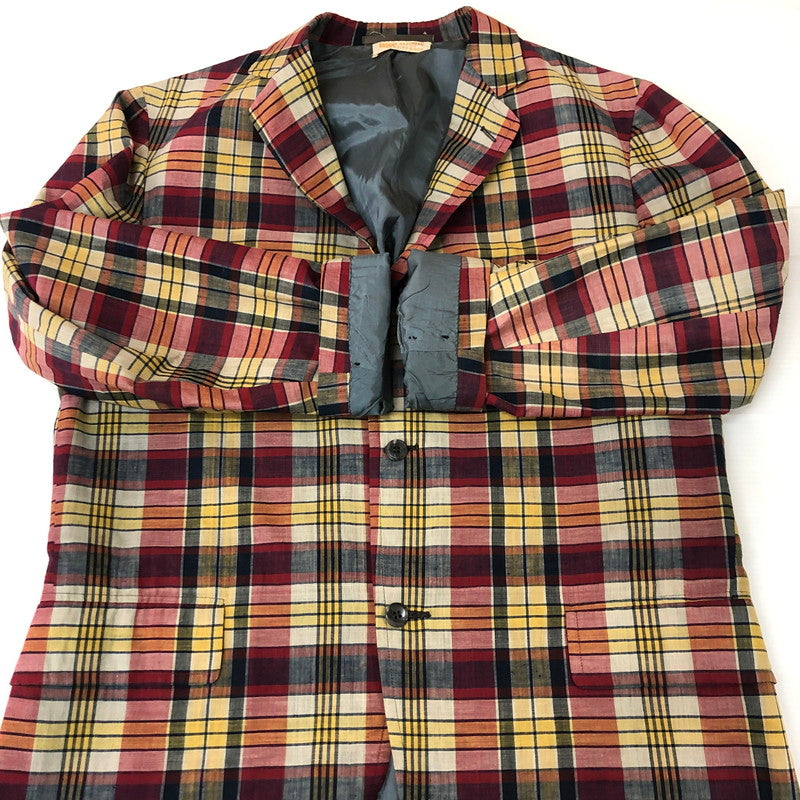 【中古品】【メンズ】 Brooks Brothers ブルックスブラザーズ 60’s CHECK TAILORED JACKET VINTAGE 60年代 チェック テーラード ジャケット ライトアウター ヴィンテージ 145-251124-yo-16-tei サイズ：不明 カラー：マルチ 万代Net店