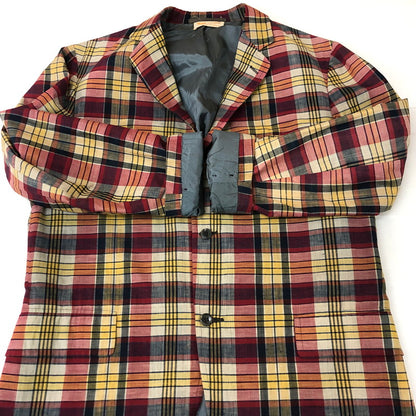 【中古品】【メンズ】 Brooks Brothers ブルックスブラザーズ 60’s CHECK TAILORED JACKET VINTAGE 60年代 チェック テーラード ジャケット ライトアウター ヴィンテージ 145-251124-yo-16-tei サイズ：不明 カラー：マルチ 万代Net店