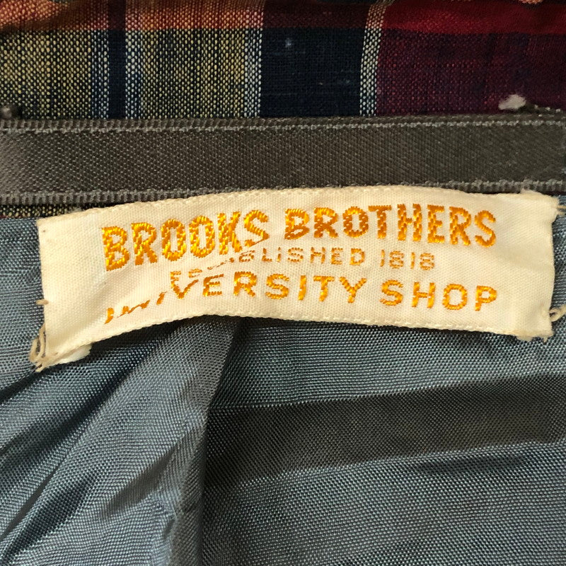 【中古品】【メンズ】 Brooks Brothers ブルックスブラザーズ 60’s CHECK TAILORED JACKET VINTAGE 60年代 チェック テーラード ジャケット ライトアウター ヴィンテージ 145-251124-yo-16-tei サイズ：不明 カラー：マルチ 万代Net店
