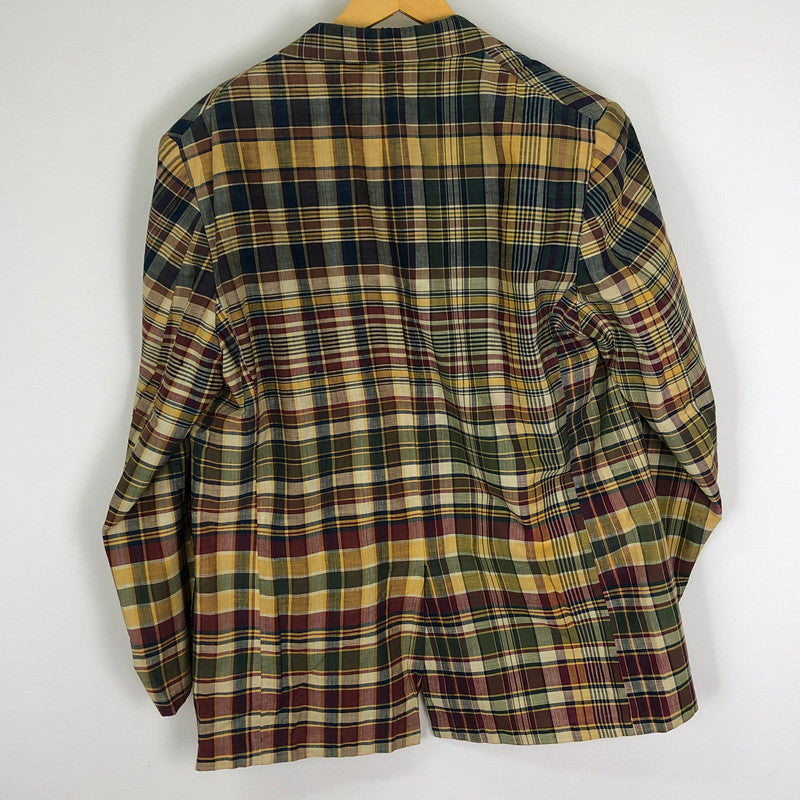 【中古品】【メンズ】 Brooks Brothers ブルックスブラザーズ 70’s CHECK TAILORED JACKET VINTAGE 70年代 チェック テーラード ジャケット トップス 銀黒タグ ヴィンテージ 145-251124-yo-14-tei サイズ：W32 カラー：マルチ 万代Net店