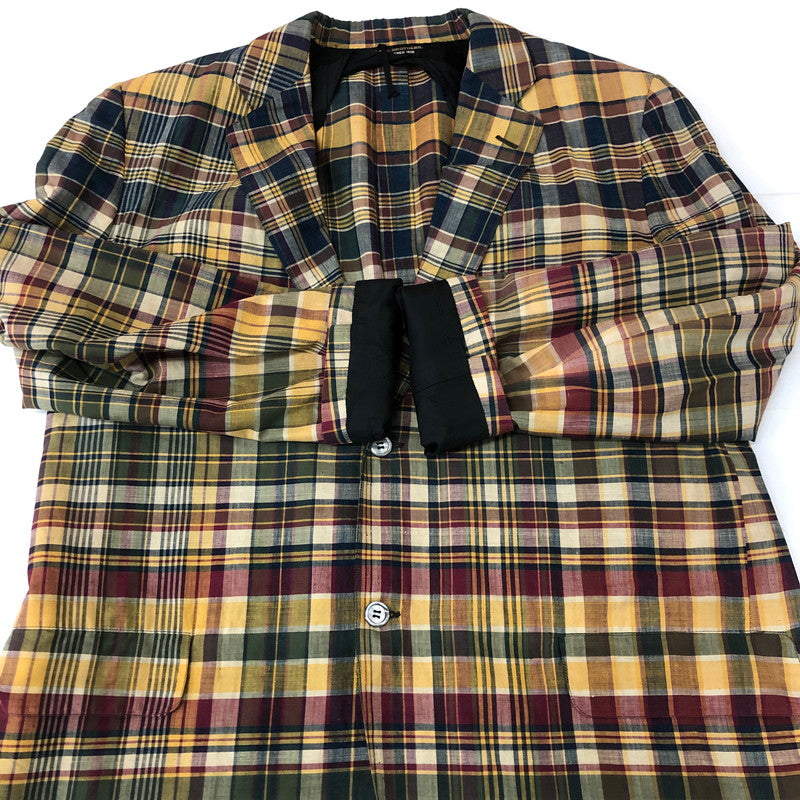 【中古品】【メンズ】 Brooks Brothers ブルックスブラザーズ 70’s CHECK TAILORED JACKET VINTAGE 70年代 チェック テーラード ジャケット トップス 銀黒タグ ヴィンテージ 145-251124-yo-14-tei サイズ：W32 カラー：マルチ 万代Net店