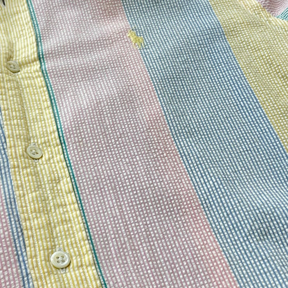 【現状渡し品】【メンズ】 RALPHLAUREN 90’s L/S BUTTON DOWN SHIRT 90年代 ロングスリーブ ボタン ダウン シャツ 長袖 トップス 147-260714-sa-11-tei サイズ：不明 カラー：チェック 万代Net店