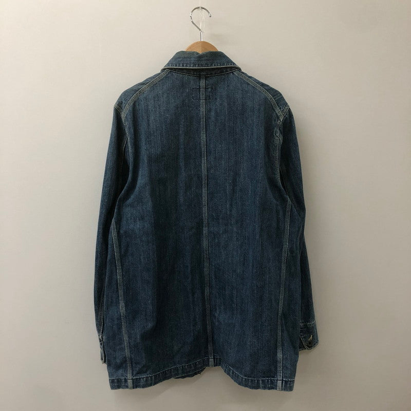 【中古品】【メンズ】 RALPH LAUREN ラルフローレン RALPH LAUREN ラルフローレン DENIM COVERALL JACKET デニムカバーオールジャケット ライトアウター 147-250306-kk-26-tei サイズ：L カラー：インディゴ 万代Net店