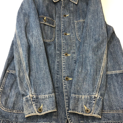 【中古品】【メンズ】 RALPH LAUREN ラルフローレン RALPH LAUREN ラルフローレン DENIM COVERALL JACKET デニムカバーオールジャケット ライトアウター 147-250306-kk-26-tei サイズ：L カラー：インディゴ 万代Net店