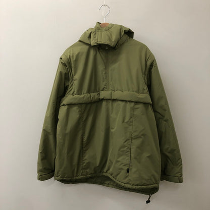 【中古品】【メンズ】  INTERBREED インターブリード × TEIJIN テイジン 別注 コラボ CONVERTIBLE PUFF JACKET コンバーチブブル パフジャケット アウター 中綿ジャケット 142-250306-kk-15-tei サイズ：XL カラー：カーキ 万代Net店