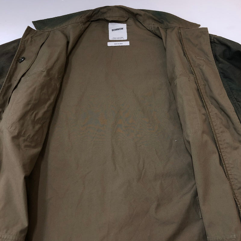 【中古品】【メンズ】  BOWWOW バウワウ 24SS JUNGLE FATIGUE JACKET SPRAY CAMO BW241-JFJC ジャングルファティーグジャケット スプレーカモ ライトアウター 140-250306-kk-07-tei サイズ：XL カラー：SPRAY CAMO 万代Net店