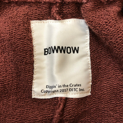 【中古品】【メンズ】  BOWWOW バウワウ 22AW SWEAT CARGO PANTS スウェットカーゴパンツ ボトムス イージーパンツ 151-250306-kk-28-tei サイズ：XL カラー：ブラウン 万代Net店