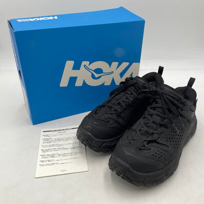 【中古品】【メンズ】 HOKA ONEONE ホカオネオネ M TOR ULTRA LOW WP JP 1105689 トゥ ウルトラ ロー ウォータープルーフ スニーカー 靴 シューズ 162-260904-yo-06-teih サイズ：27cm カラー：ブラック 万代Net店