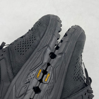 【中古品】【メンズ】 HOKA ONEONE ホカオネオネ M TOR ULTRA LOW WP JP 1105689 トゥ ウルトラ ロー ウォータープルーフ スニーカー 靴 シューズ 162-260904-yo-06-teih サイズ：27cm カラー：ブラック 万代Net店