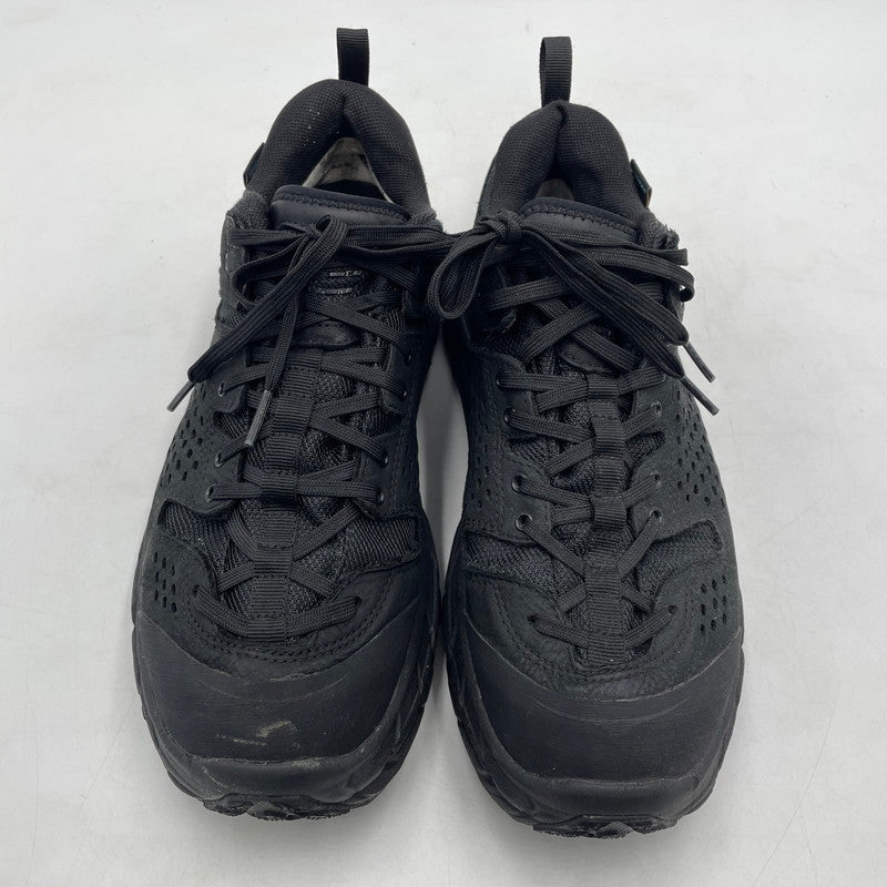 【中古品】【メンズ】 HOKA ONEONE ホカオネオネ M TOR ULTRA LOW WP JP 1105689 トゥ ウルトラ ロー ウォータープルーフ スニーカー 靴 シューズ 162-260904-yo-06-teih サイズ：27cm カラー：ブラック 万代Net店
