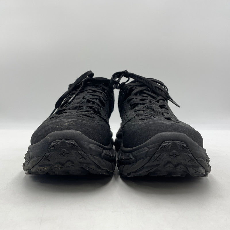 【中古品】【メンズ】 HOKA ONEONE ホカオネオネ M TOR ULTRA LOW WP JP 1105689 トゥ ウルトラ ロー ウォータープルーフ スニーカー 靴 シューズ 162-260904-yo-06-teih サイズ：27cm カラー：ブラック 万代Net店