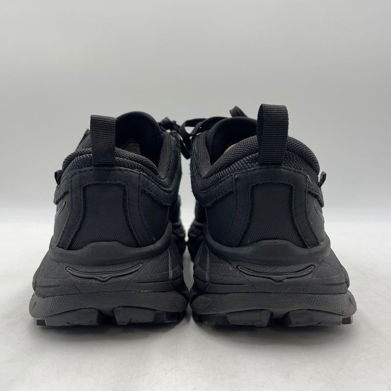 【中古品】【メンズ】 HOKA ONEONE ホカオネオネ M TOR ULTRA LOW WP JP 1105689 トゥ ウルトラ ロー ウォータープルーフ スニーカー 靴 シューズ 162-260904-yo-06-teih サイズ：27cm カラー：ブラック 万代Net店