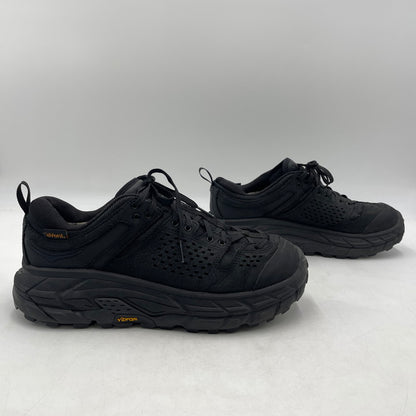 【中古品】【メンズ】 HOKA ONEONE ホカオネオネ M TOR ULTRA LOW WP JP 1105689 トゥ ウルトラ ロー ウォータープルーフ スニーカー 靴 シューズ 162-260904-yo-06-teih サイズ：27cm カラー：ブラック 万代Net店