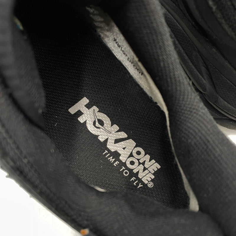 【中古品】【メンズ】 HOKA ONEONE ホカオネオネ M TOR ULTRA LOW WP JP 1105689 トゥ ウルトラ ロー ウォータープルーフ スニーカー 靴 シューズ 162-260904-yo-06-teih サイズ：27cm カラー：ブラック 万代Net店
