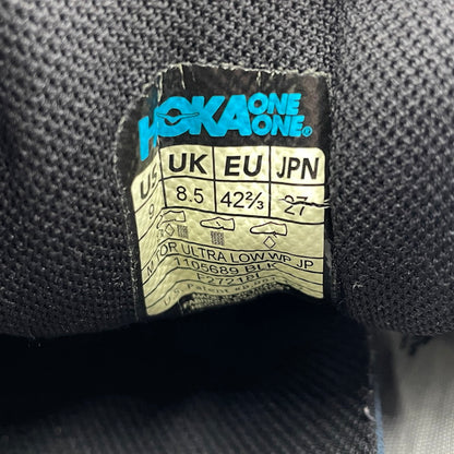 【中古品】【メンズ】 HOKA ONEONE ホカオネオネ M TOR ULTRA LOW WP JP 1105689 トゥ ウルトラ ロー ウォータープルーフ スニーカー 靴 シューズ 162-260904-yo-06-teih サイズ：27cm カラー：ブラック 万代Net店