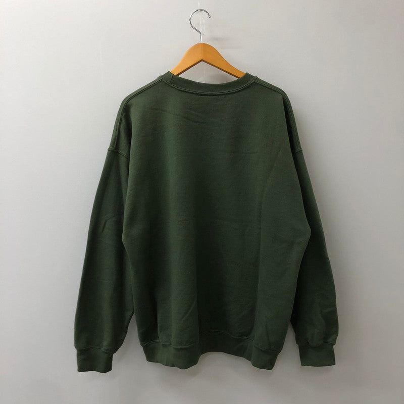 【中古品】【メンズ】  Creek Angler’s Device クリークアングラーズデバイス CREWNECK SWEAT クルーネックスウェット トップス トレーナー 147-250306-kk-24-tei サイズ：XL カラー：モスグリーン 万代Net店