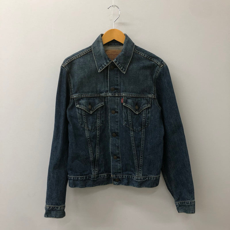 【中古品】【メンズ】 Levi's リーバイス DENIM TRACKER JACKET 71557-02 デニムトラッカージャケット ライトアウター BIG-E 日本製復刻 145-250306-kk-20-tei サイズ：38 カラー：インディゴ 万代Net店