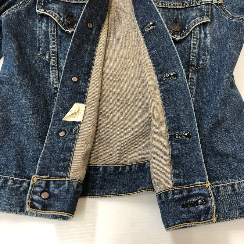 【中古品】【メンズ】 Levi's リーバイス DENIM TRACKER JACKET 71557-02 デニムトラッカージャケット ライトアウター BIG-E 日本製復刻 145-250306-kk-20-tei サイズ：38 カラー：インディゴ 万代Net店