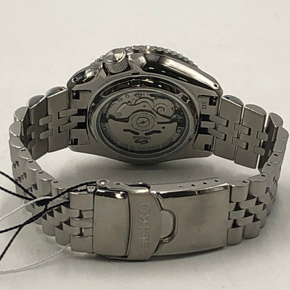 【中古美品】【メンズ】 SEIKO セイコー 5SPORTS SBSC001 5スポーツ GMT 自動巻き 腕時計 197-251030-yy-03-tei カラー：シルバー 万代Net店