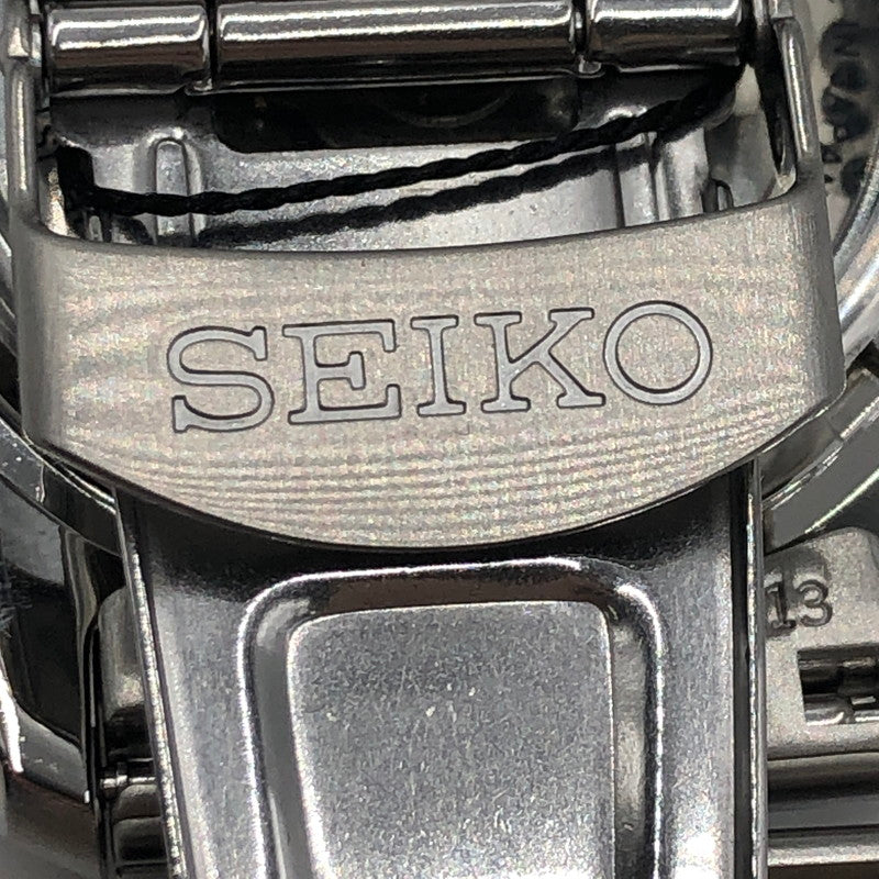 【中古美品】【メンズ】 SEIKO セイコー 5SPORTS SBSC001 5スポーツ GMT 自動巻き 腕時計 197-251030-yy-03-tei カラー：シルバー 万代Net店