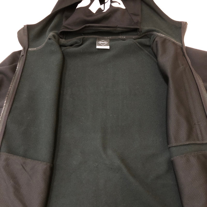 【中古品】【メンズ】 F.C.R.B. エフシーアールビー 23AW POLARTEC POWER STRETCH ZIP UP HOODIE FCRB-232055 ポーラーテック パワーストレッチ ジップアップフーディー トップス パーカー 142-250306-kk-10-tei サイズ：L カラー：ブラック 万代Net店