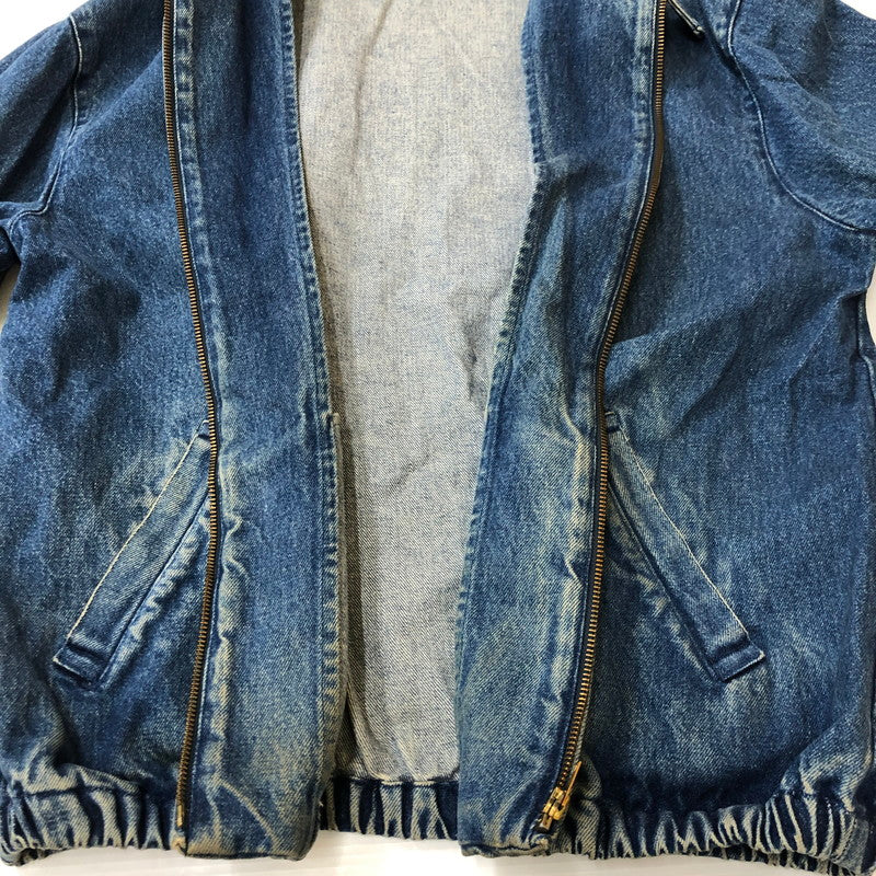 【中古品】【メンズ】 Polo by Ralph Lauren ポロバイラルフローレン 90's DENIM SWING TOP BLOUSON 90年代 デニム スイングトップ ブルゾン ライトアウター ジャケット 147-250306-kk-43-tei サイズ：M カラー：ライトインディゴ 万代Net店