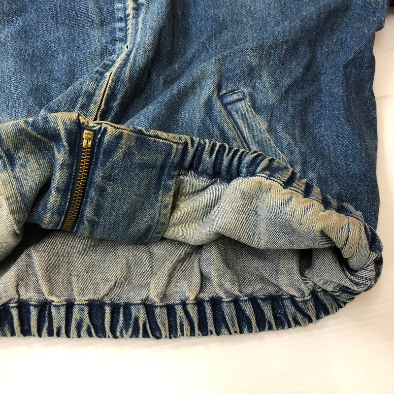 【中古品】【メンズ】 Polo by Ralph Lauren ポロバイラルフローレン 90's DENIM SWING TOP BLOUSON 90年代 デニム スイングトップ ブルゾン ライトアウター ジャケット 147-250306-kk-43-tei サイズ：M カラー：ライトインディゴ 万代Net店