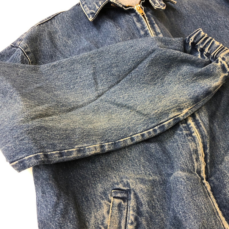 【中古品】【メンズ】 Polo by Ralph Lauren ポロバイラルフローレン 90's DENIM SWING TOP BLOUSON 90年代 デニム スイングトップ ブルゾン ライトアウター ジャケット 147-250306-kk-43-tei サイズ：M カラー：ライトインディゴ 万代Net店