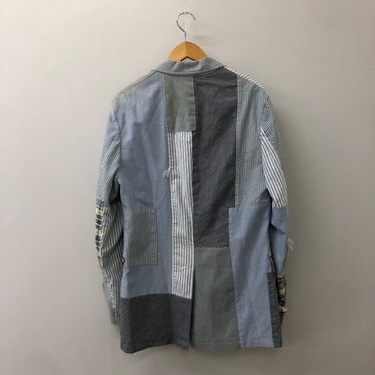 【中古品】【メンズ】 Polo by Ralph Lauren ポロバイラルフローレン 90's PATCHWORK TAILORED JACKET パッチワーク テーラードジャケット トップス 147-250306-kk-44-tei サイズ：S カラー：マルチカラー 万代Net店