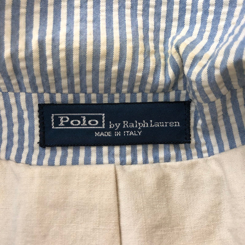 【中古品】【メンズ】 Polo by Ralph Lauren ポロバイラルフローレン 90's PATCHWORK TAILORED JACKET パッチワーク テーラードジャケット トップス 147-250306-kk-44-tei サイズ：S カラー：マルチカラー 万代Net店