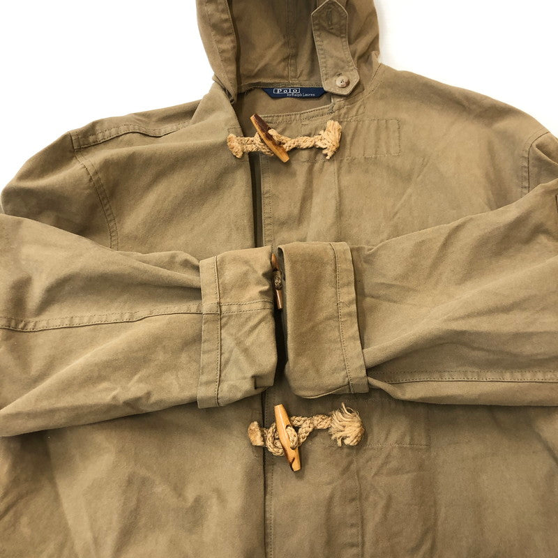 【中古品】【メンズ】 Polo by Ralph Lauren ポロバイラルフローレン TOGGLE FIELD COAT トグル フィールドコート ライトアウター ジャケット 147-250306-kk-45-tei サイズ：M カラー：ブラウン 万代Net店