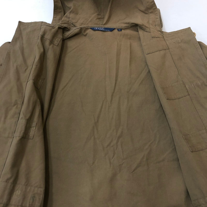 【中古品】【メンズ】 Polo by Ralph Lauren ポロバイラルフローレン TOGGLE FIELD COAT トグル フィールドコート ライトアウター ジャケット 147-250306-kk-45-tei サイズ：M カラー：ブラウン 万代Net店