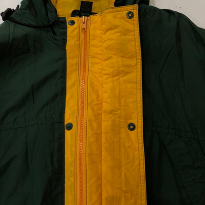 【現状渡し品】【メンズ】 J.CREW ジェイクルー 90’s MOUNTAIN PARKA USA製 90年代 マウンテンパーカー ライトアウター ジャケット 145-250307-kk-19-tei サイズ：M カラー：グリーン 万代Net店