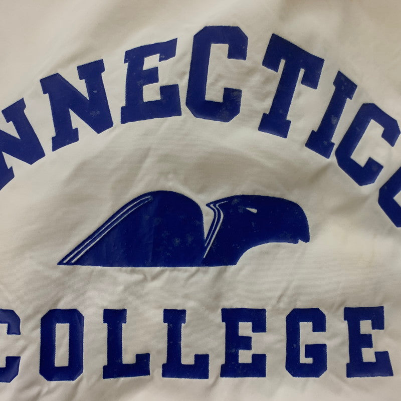 【現状渡し品】【メンズ】 Champion チャンピオン 80’s HALF-ZIP ANORAK PARKA MADE IN USA VINTAGE 80年代 ハーフジップアノラックパーカー ライトアウター USA製 ヴィンテージ 145-251115-ts-11-tei サイズ：XL カラー：ホワイト 万代Net店