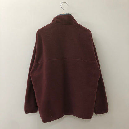 【中古品】【メンズ】 patagonia パタゴニア 01AW SYNCHILLA SNAP-T PULLOVER 25450FA01 シンチラスナップT プルオーバー ライトアウター フリースジャケット 144-250306-kk-33-tei サイズ：L カラー：ワインレッド 万代Net店