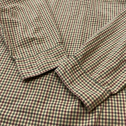 【中古品】【メンズ】 POLORALPHLAUREN ポロラルフ ローレン 90’s BAND COLLAR SHIRT 90年代 バンド カラー シャツ 長袖 トップス 147-260714-sa-10-tei サイズ：XXL カラー：チェック 万代Net店