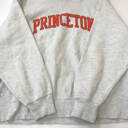 【中古品】【メンズ】 Champion チャンピオン 00's PRINCETON PRINT REVRSE WEAVE CREWNECK SWEAT 00年代 プリンストン プリント リバースウィーブ クルーネックスウェット トップス トレーナー 145-250306-kk-38-tei サイズ：XL カラー：グレー 万代Net店