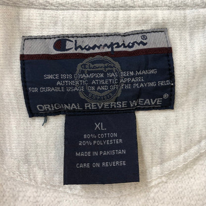 【中古品】【メンズ】 Champion チャンピオン 00's PRINCETON PRINT REVRSE WEAVE CREWNECK SWEAT 00年代 プリンストン プリント リバースウィーブ クルーネックスウェット トップス トレーナー 145-250306-kk-38-tei サイズ：XL カラー：グレー 万代Net店