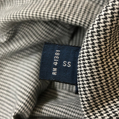 【中古品】【メンズ】 RALPH LAUREN ラルフローレン 90's L/S HOUNDSTOOTH B.D SHIRT 90年代 ロングスリーブ 千鳥格子 ボタンダウンシャツ 長袖 トップス 147-250306-kk-42-tei サイズ：16.5 カラー：グレー 万代Net店