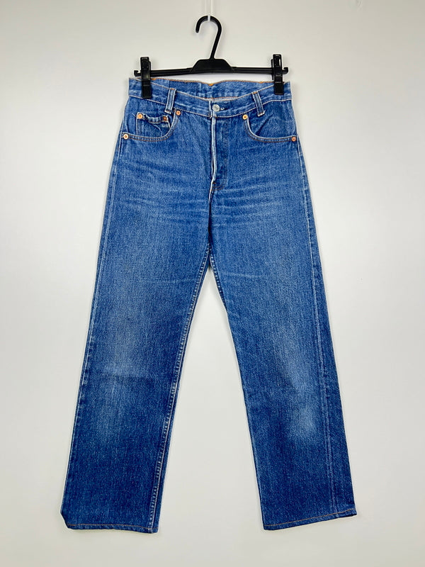 【中古品】【メンズ】 LEVI'S リーバイス DENIM PANTS 1701-0117 STUDENT FIT デニムパンツ ボトムス ジーンズ スチューデントフィット 156-260830-kk-04-hon サイズ：29 カラー：ライトインディゴ 万代Net店
